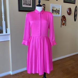 Pink Banana Republic Pleated Bottom Dress, Size 10